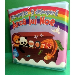 Arca lui Noe - carte de colorat cu apa - stropeste si descopera animalele*